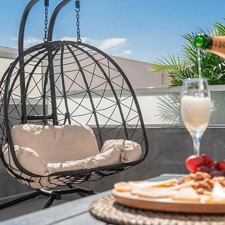 With Heated Pool And Sea View Appartamento Puerto Rico (Gran Canaria)