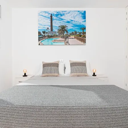 Appartamento With Heated Pool And Sea View Puerto Rico (Gran Canaria)