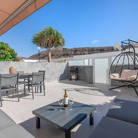 With Heated Pool And Sea View Appartamento Puerto Rico (Gran Canaria)
